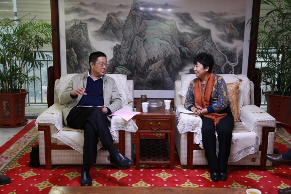 河北省教育厅王廷山副厅长到qmh官网调研学科建设工作