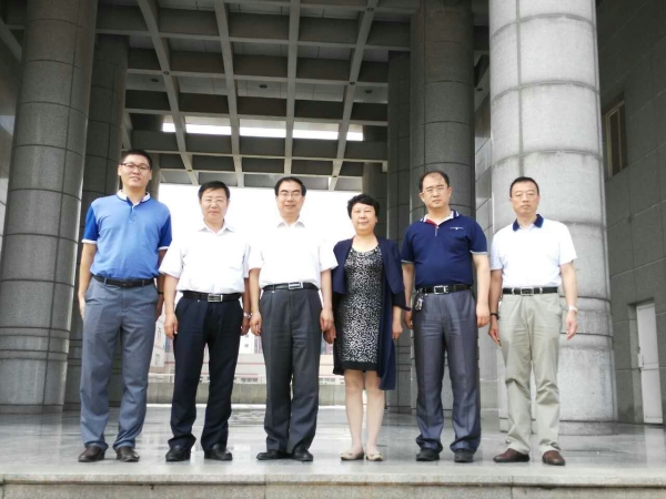 河北工程大学党委常委王林昌一行来qmh官网考察